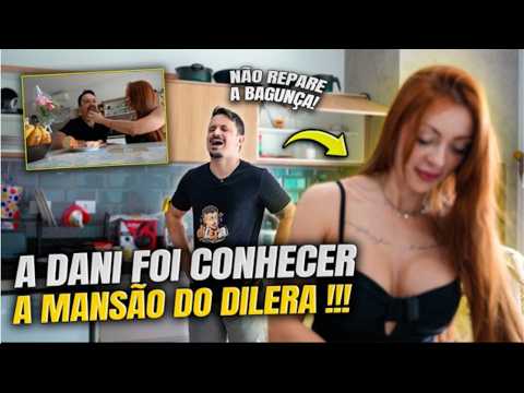 JÚLIO BALESTRIN E RENATO CARIANI LEVARAM A DANI NA MANSÃO DO DILERA - FOI DE SURPRESA !!!