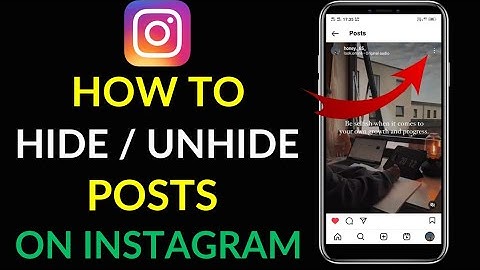 Instagram Photos Hide/Unhide Kaise Kare How To Hide/Unhide Instagram Post | Dev Tech