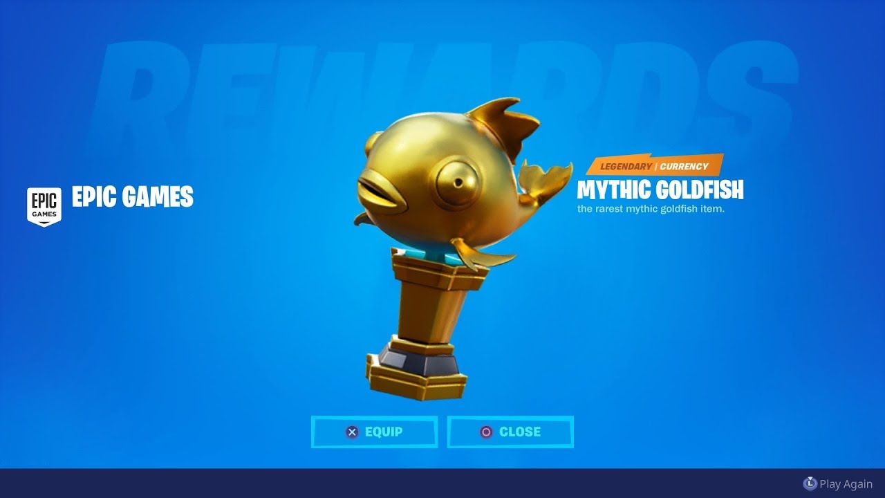 How To Get Mythic Goldfish in Fortnite Location - YouTube