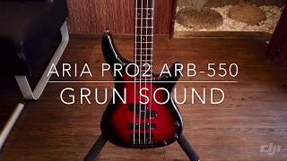【GRUN SOUND商品紹介No.29】Aria Pro II ARGENT series ARB-550