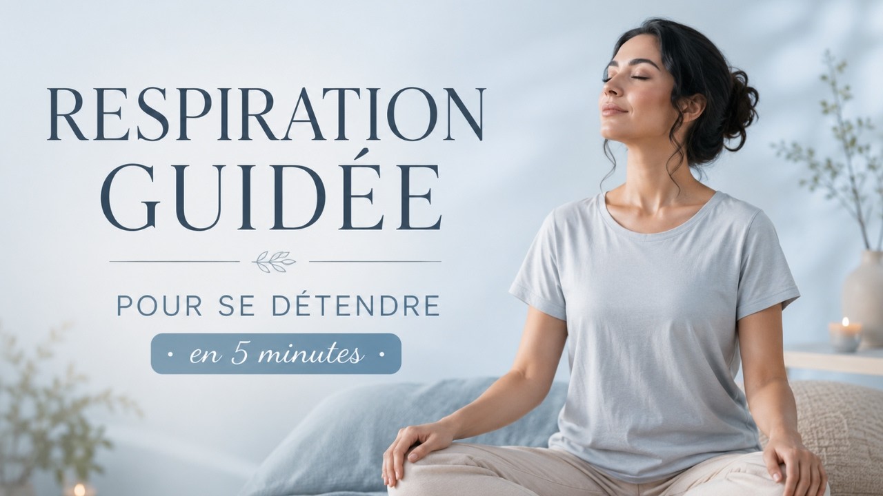 Respiration guidée pour se détendre en 5 minutes
