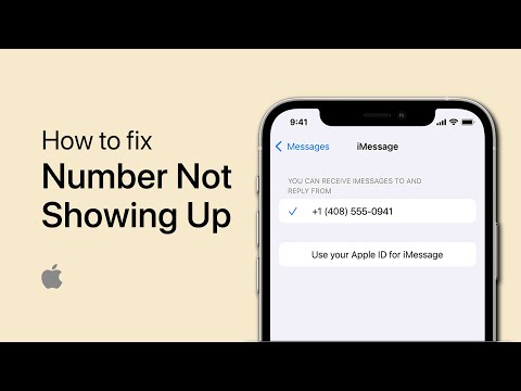 Fix Number Not Showing Up in iMessage & FaceTime on iPhone