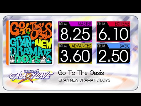 【GITADORA】 Go To The Oasis (MASTER ~ BASIC) Drum