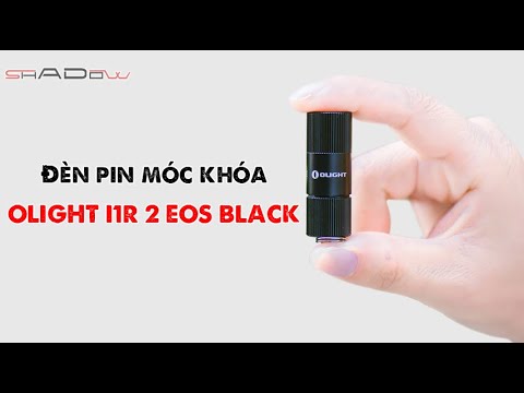 eos black  Update 2022  Đèn pin móc khóa OLIGHT I1R 2 EOS BLACK CHIP LED SCARE 150lm chiếu xa 40M pin Li-ion 70mAh nhỏ gọn