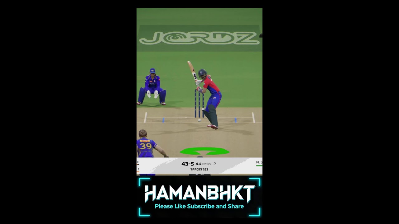 ☑️ Live Cricket 26 Match Gameplay||HAMANBHKT||