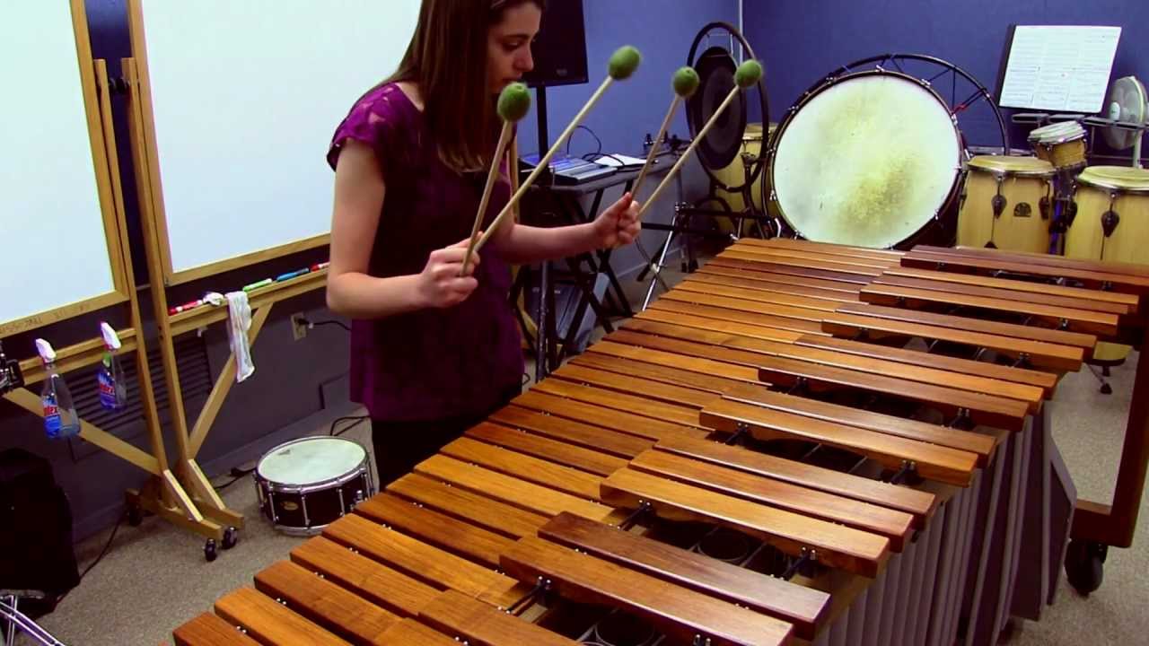 Gavotte en Rondeau from Bach's Partita No. 3 in E - Marimba
