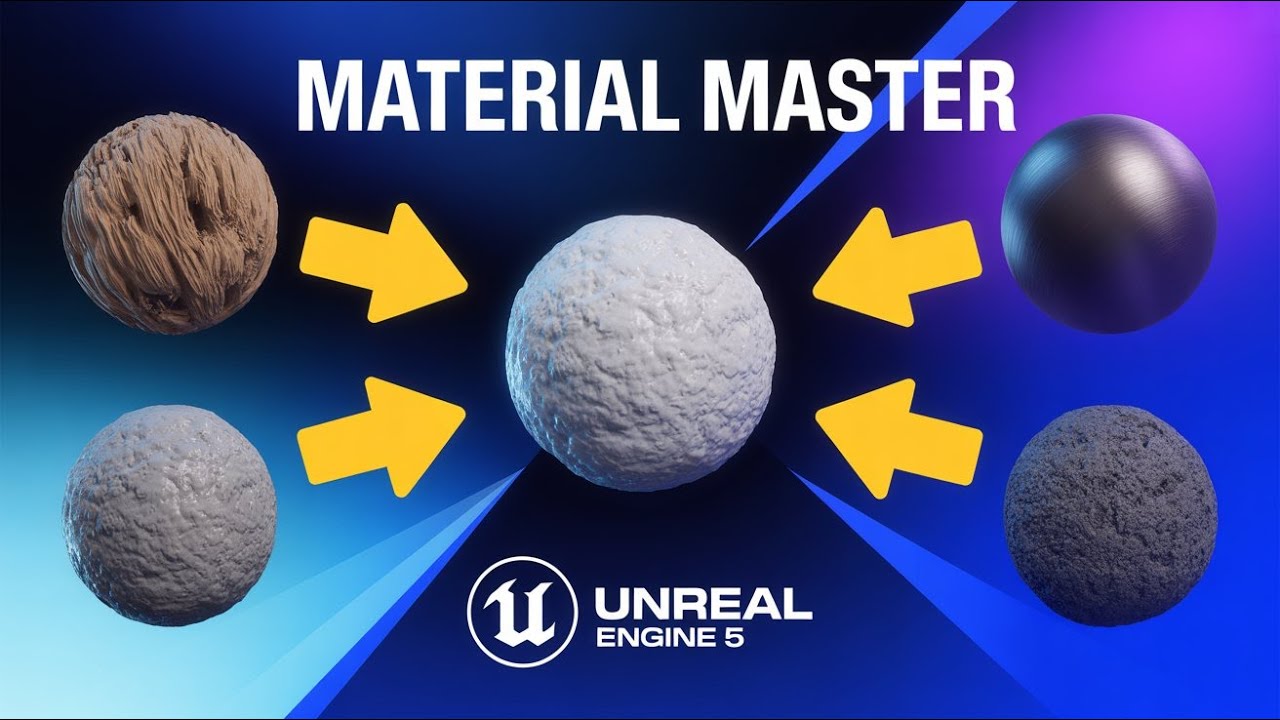 Como Criar um Material Base na Unreal Engine 5 - YouTube