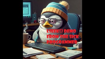 Linux System Programming | i/O Operations part B -- lseek() demo|  #programming  #linux  #c