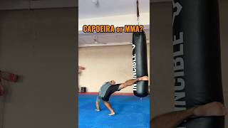 Capoeira OR MMA ? #tutorial #mma #kickboxing #karate #fighter #shortfeed #shortvideo