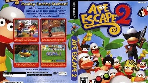 Ape Escape 2 (USA) /( Fuga do Macaco 2 ) - SLUS-20685 -PS2 -/OPL / NOSTALGIA JOGOS PLAY 2 /0812