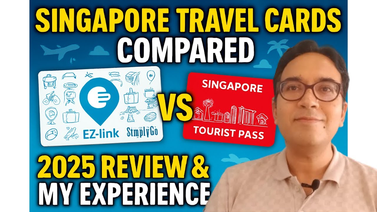 Singapore Travel Cards Comparison 2025 | SimplyGo EZ-Link vs Tourist Pass – Which Card Is Best?