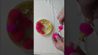 Red Rose Toran, How to make a Rose Bandhanwar #diy #craft #homedecoration #handmade #motitoran