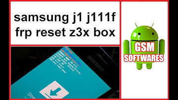 Samsung J1 Ace J111F Frp Remove By Z3X | GsmSoftwares