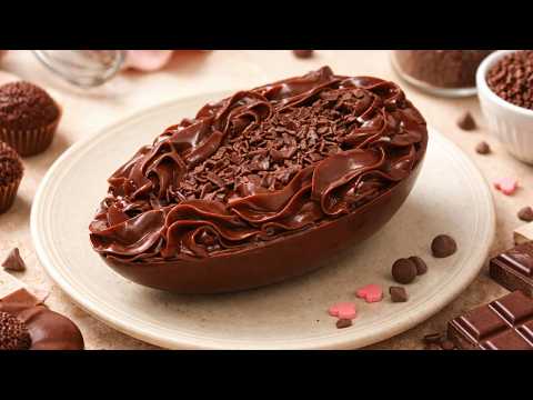 OVO DE COLHER DE BRIGADEIRO: O MAIS CREMOSO QUE VOCÊ VAI VER HOJE! PÁSCOA 2026