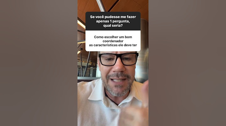 Como escolher um bom coordenador?