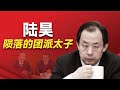 陆昊是如何36岁就当上北京副市长的？他跟朱镕基之间的误会是什么？他是如何攀附令计划的？他是如何错过成为习近平心腹的机会的？他是如何得罪王岐山的？他为什么突然被边缘化？｜贾庆林｜王岐山｜栗战书｜陈希｜
