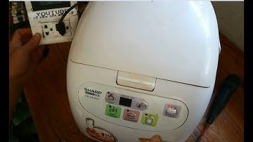Sharp KS-ZA181V nấu cơm không chín.Phân tích kỹ nguyên nhân và sửa!
