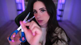 ASMR Pulling, Plucking & Snipping Away Negative Energy screenshot 5