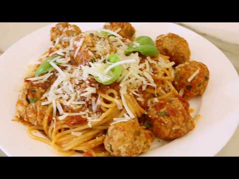 Nonna Maria cooks Italian meatballs with ragu