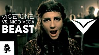 Video thumbnail of "Vicetone vs. Nico Vega - Beast [Monstercat Official Music Video]"