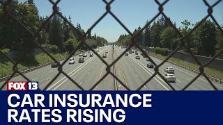 Why are car insurance rates going up? | FOX 13 Seattle
