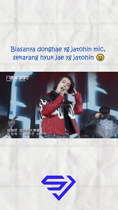 mic: gini amat nasib gue di tangan D&E 😐cr: xxelpheuxx youtube channel #superjunior #elfindonesia