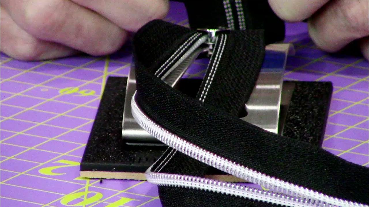 ZIPPER PULL INSTALLER HOW TO INSTALL A ZIPPER PULL ON A ZIPPER TAPE