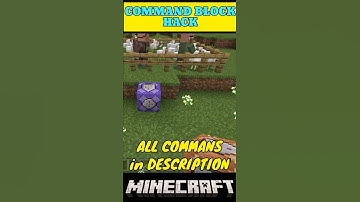 Best Minecraft Command Block HACK (God Crossbow) | Minecraft Viral Hacks #shorts
