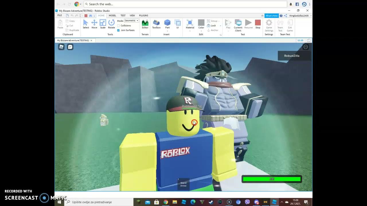 (ROBLOX STUDIO)How To Make your Own Jojo Game in Roblox! YouTube