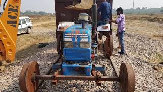 Rail tractor
