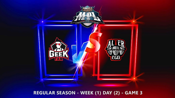 Geek Fam vs Alter Ego Game 3 MPL ID S14 | AE VS GEEK