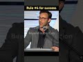 Simon Sinek&#39;s Rule #4 for success | #shorts #viralvideo #rules