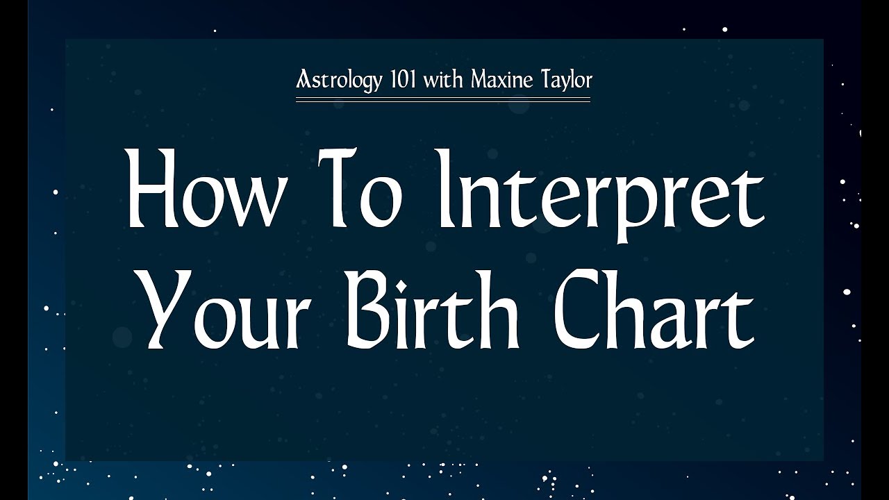 how to find your astrology chart