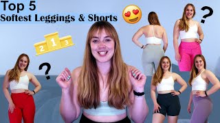 The Softest Leggings & Shorts | My Top 5 | Affordable And Expensive Options! screenshot 3