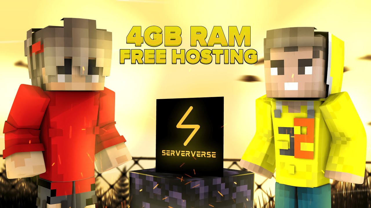 Get 4 GB RAM For FREE on ServerVerse 24/7 Minecraft Hosting - YouTube