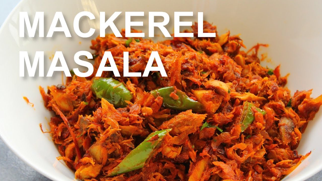 Simple Mackerel Masala YouTube