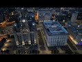 Pier head liverpool at night on the anniversary of royal liver building july 2023  dji mini 3 pro 