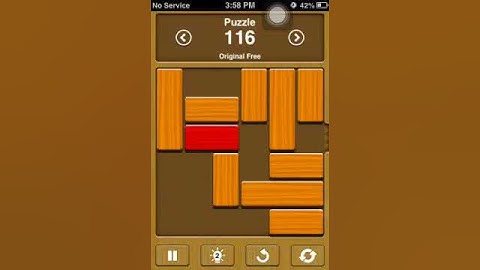 Unblock me solutions Original free level 116