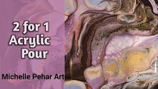 #63 Easy & Sweet Dutch Pour visual Tutorial | Acrylic Pouring | Abstract Art by Michelle (Micky) Pehar Art 85 views 1 year ago 16 minutes