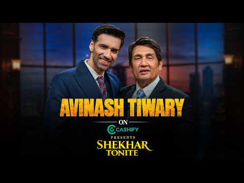 Actor Avinash Tiwari On Fear, Faith & His Journey To Stardom | Shekhar Tonite Promo