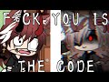 | F*CK YOU IS THE CODE | Gacha Life | Feat. My tik tok oc and his family |