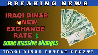 IRAQI DINAR EXCHANGE RATE / 1 / 6 / 2024 IRAQI DINAR NEWS TODAY