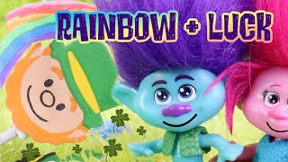 We Caught a Leprechaun on St Patrick&#39;s Day!! Trolls Band Together Poppy and Branch