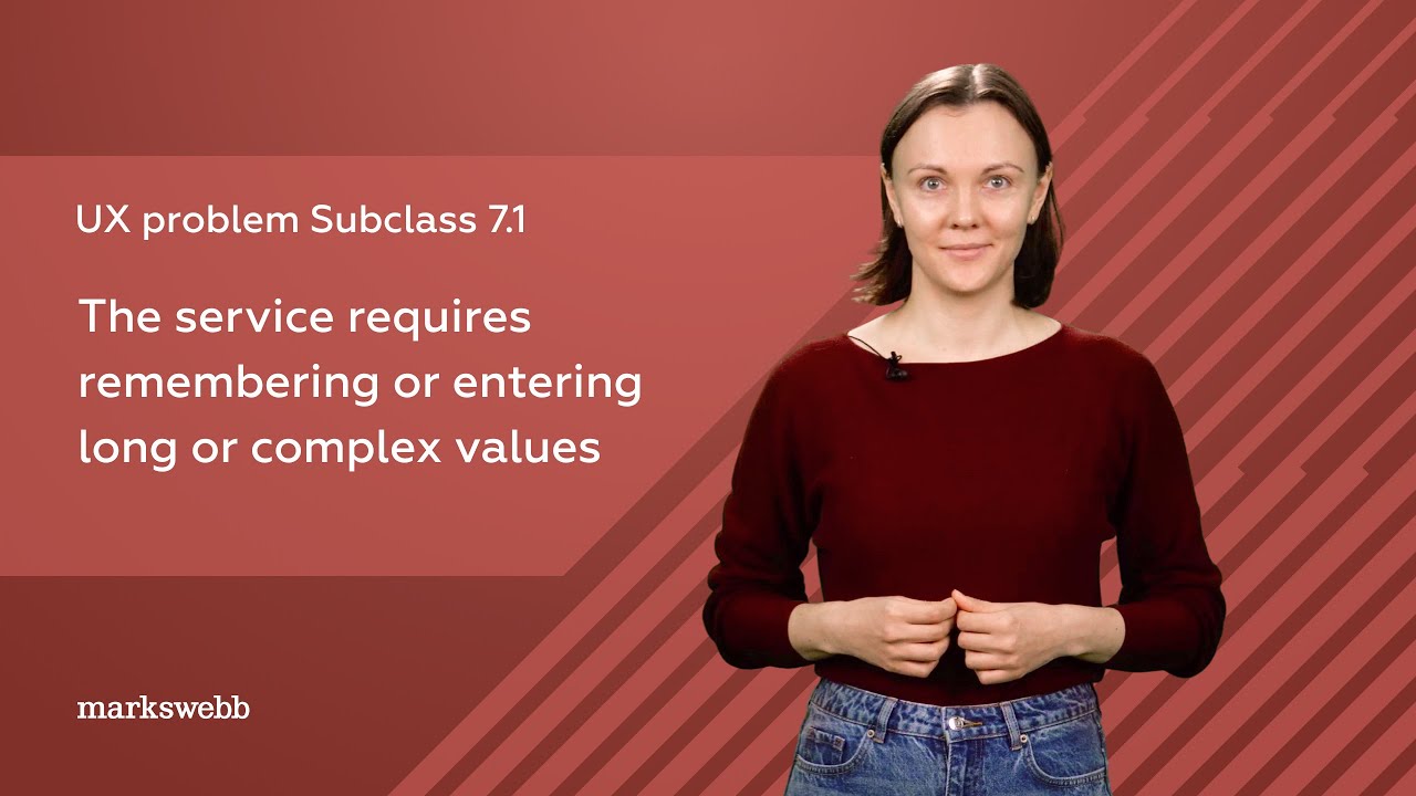 User mistakes caused by complex input requirements — UX Problems Guide ...