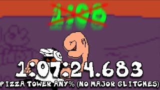 (PB) Pizza Tower Any% Speedrun - 1:07:24.683