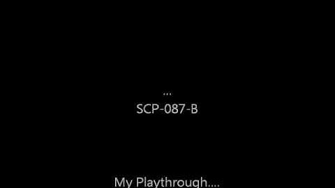 SCP-087-B Trailer