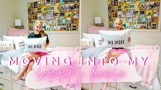 MOVING INTO MY SORORITY HOUSE | COLLEGE MOVE IN VLOG | University of Alabama Pi Beta Phi