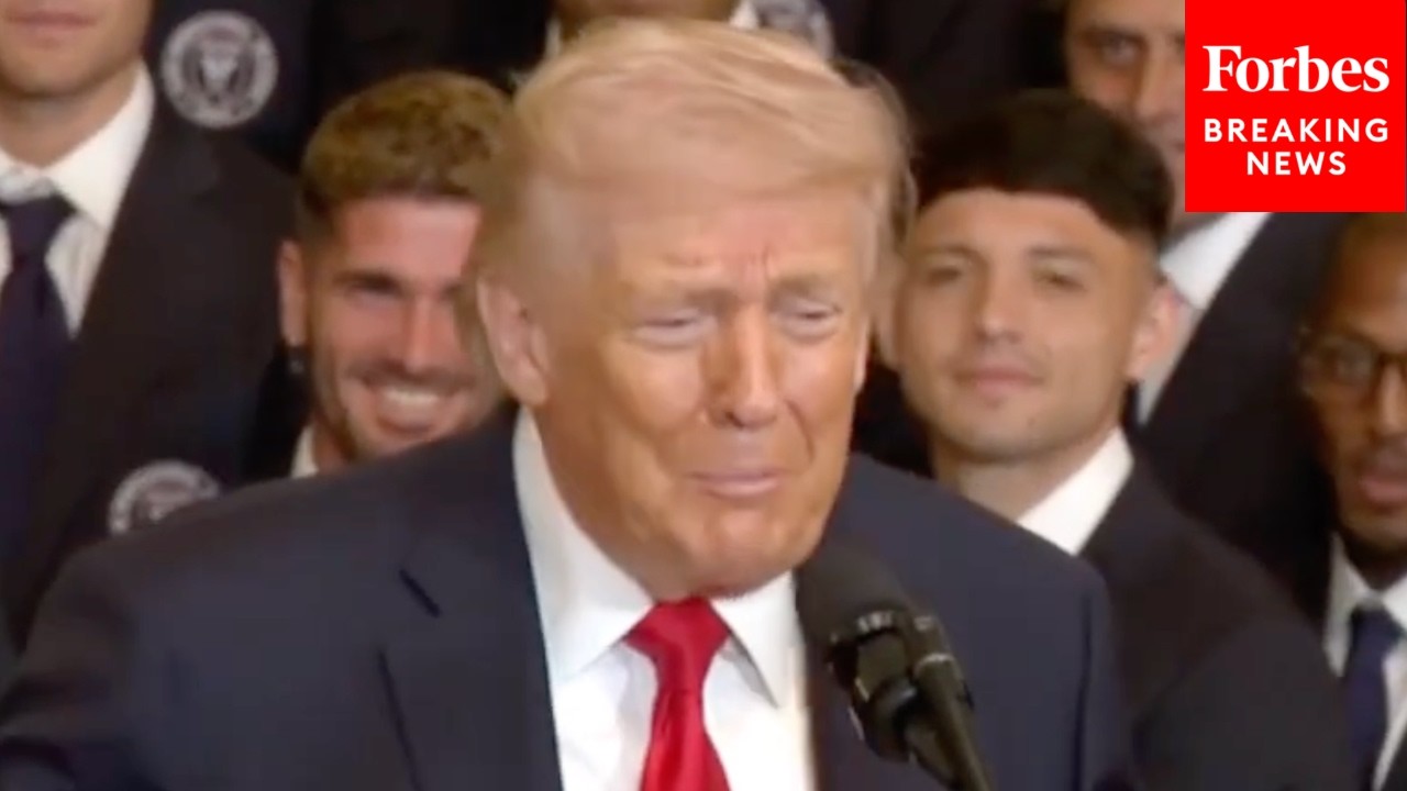 'I Don't Like Good-Looking Men': Trump Jokes About How Good-Looking Inter Miami Squad Is
