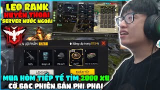 HÙNG AKIRA THỬ TÌM HÒM TIẾP TẾ 2000 XU FF TRÊN TIK TOK, BẮN RANK SERVER NƯỚC NGOÀI TOÀN CAO THỦ