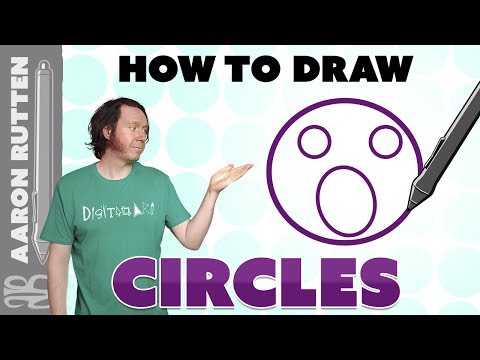 How to Draw Better CIRCLES - Digital Art Tutorial
